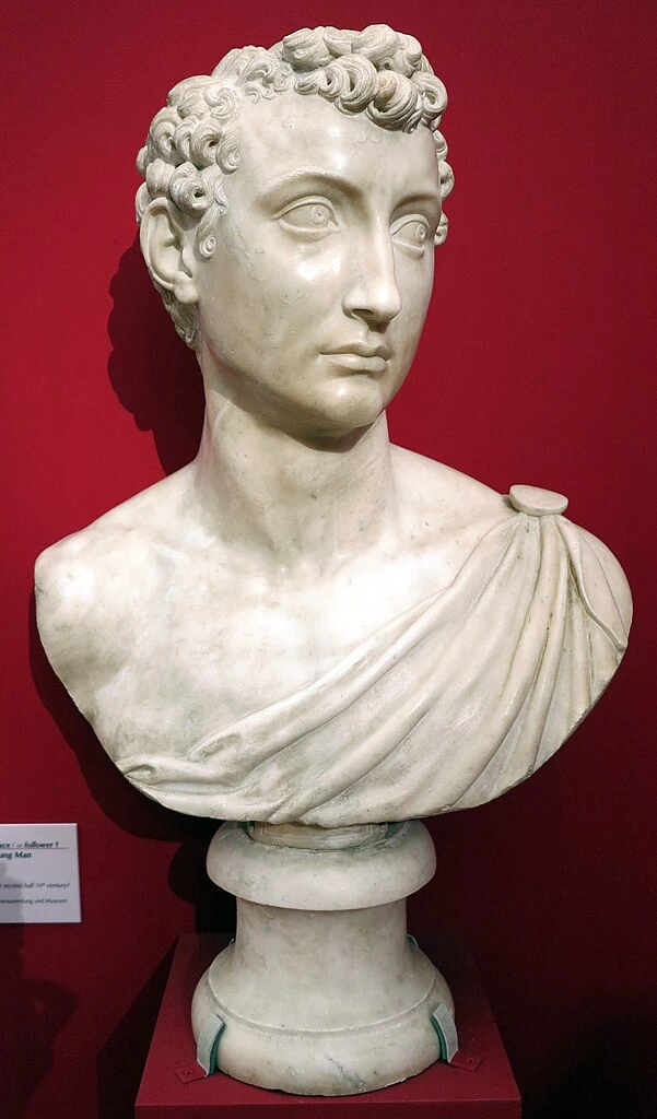 Busto di giovane uomo